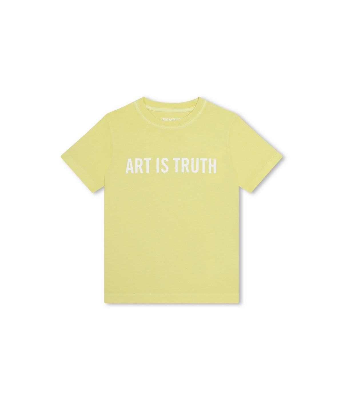 Camiseta de manga corta - Amarillo Suave - Niño