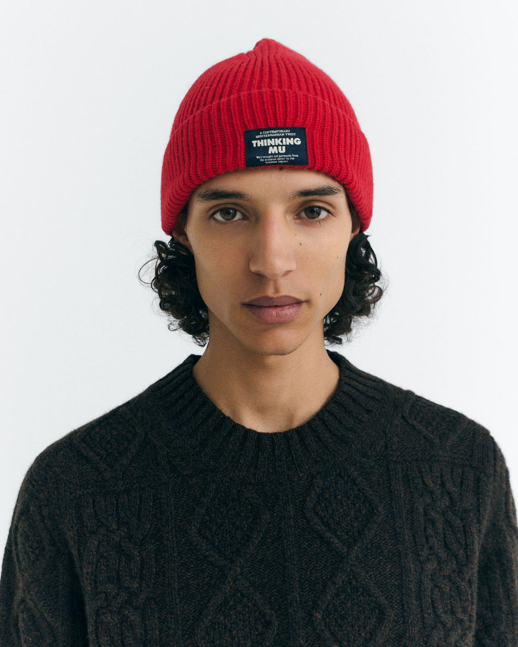 Bonnet En Laine Amor - Rouge
