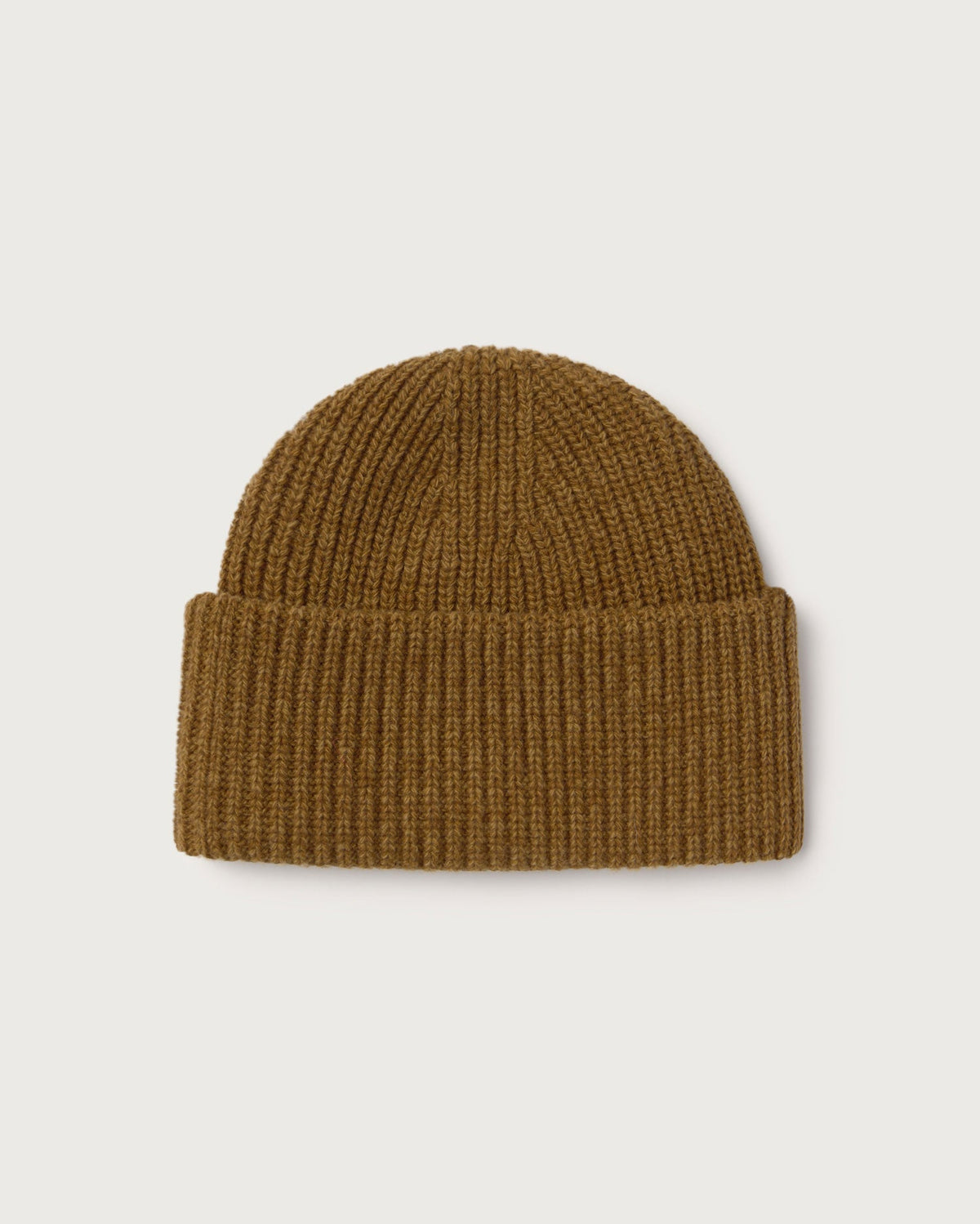 Ruby Wool Beanie - Brown