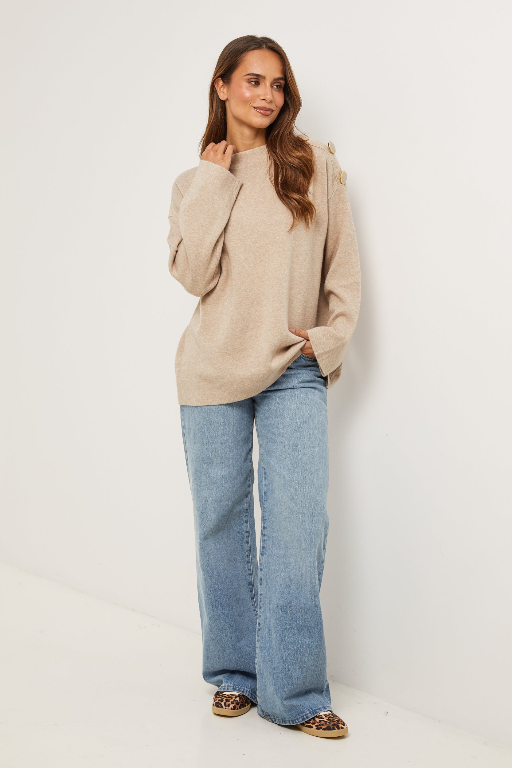 Pull - Taupe