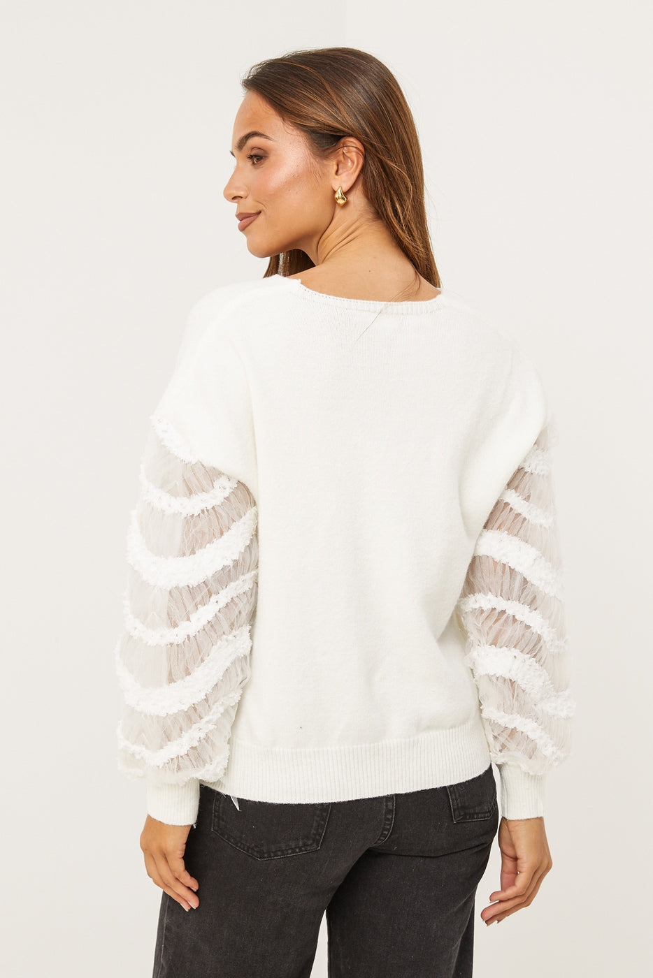 Sweater - White