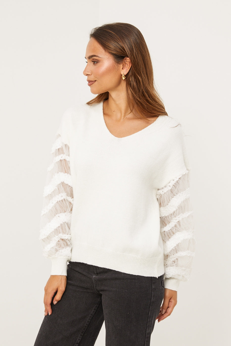Sweater - White