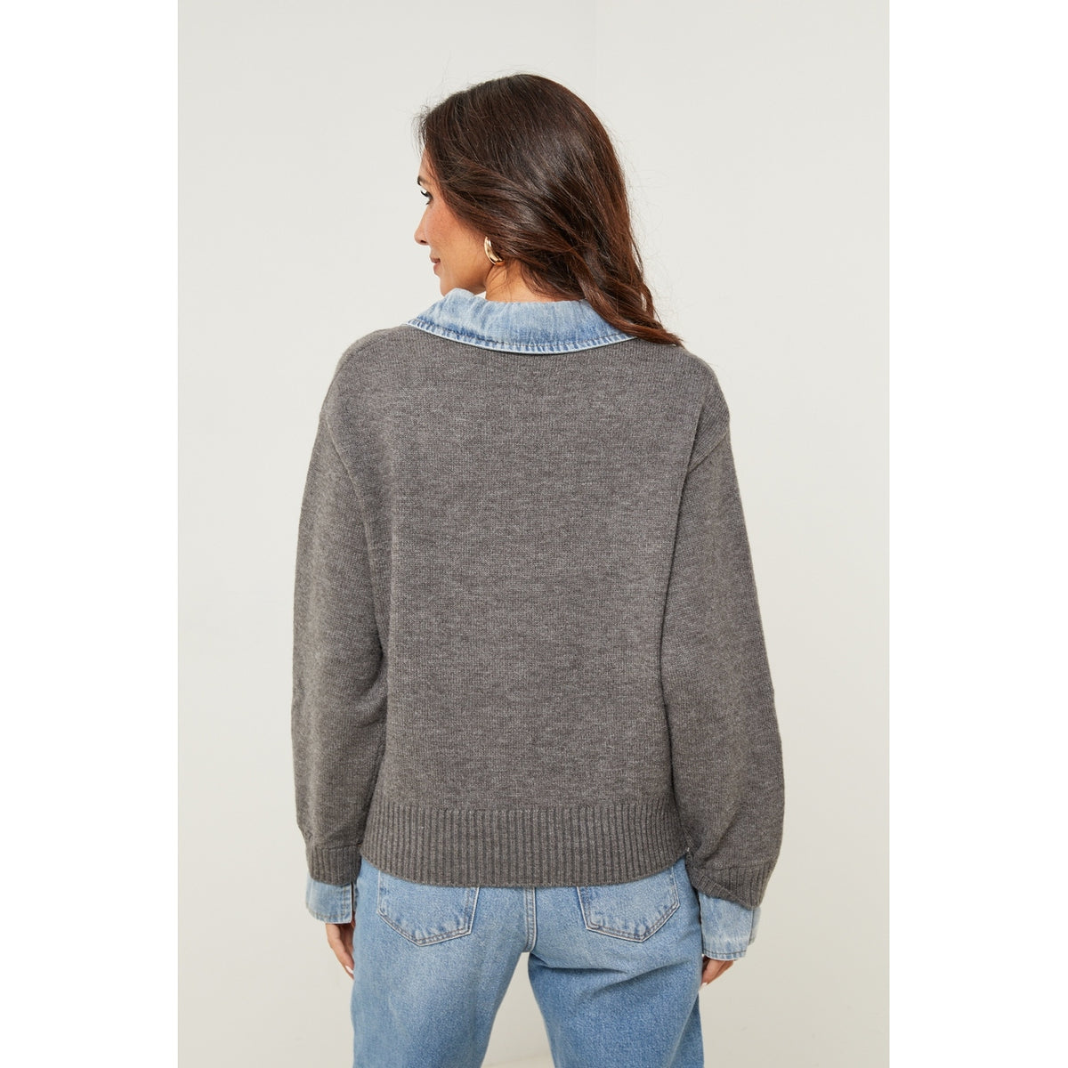 Sweter – Szary