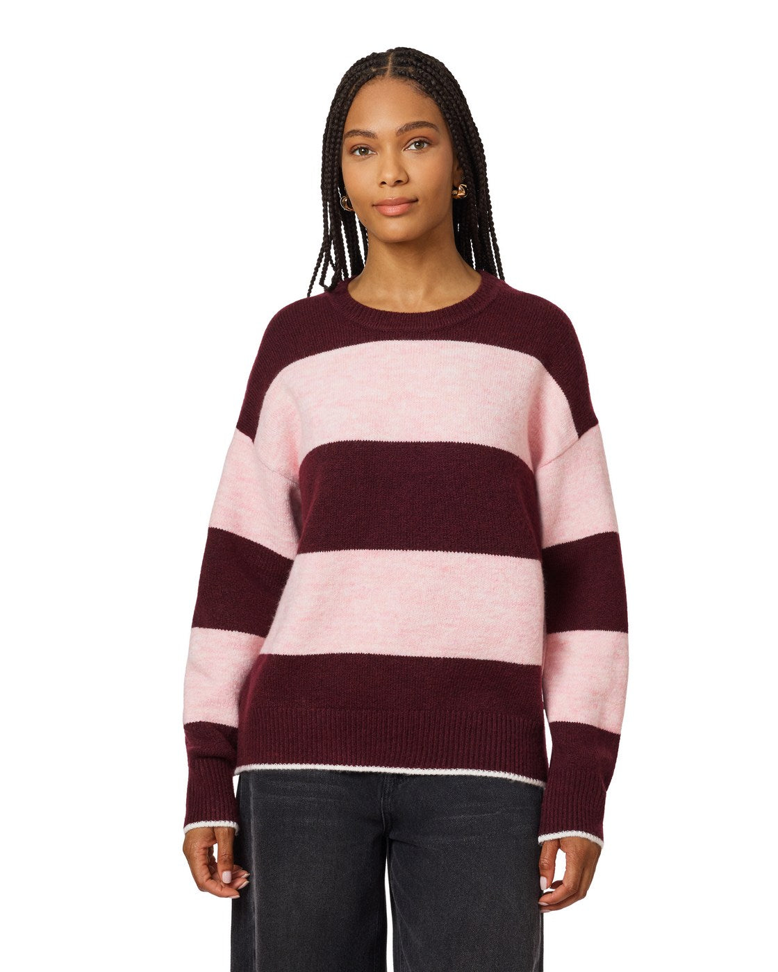 Pullover - Fig/Rose Dust Chiné