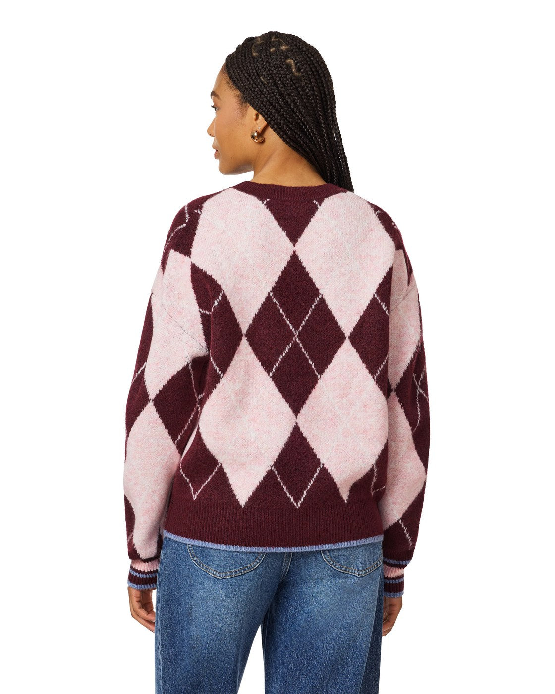 Pull - Fig/Rose Dust Chiné/Sugar Swizzle
