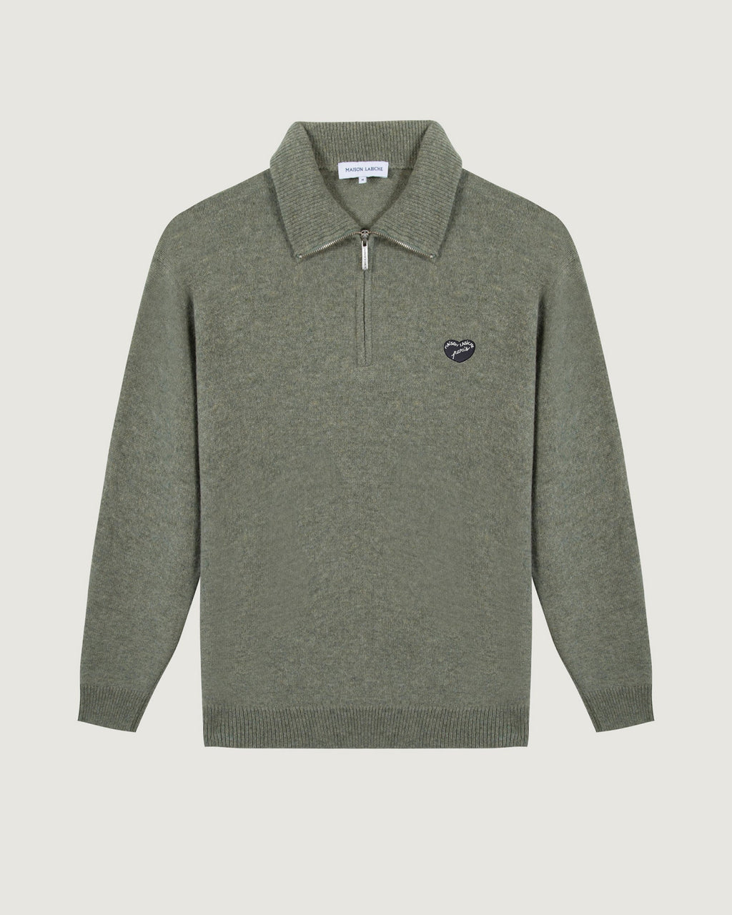 "Patch Coeur" Delépine Lambswool Sweater