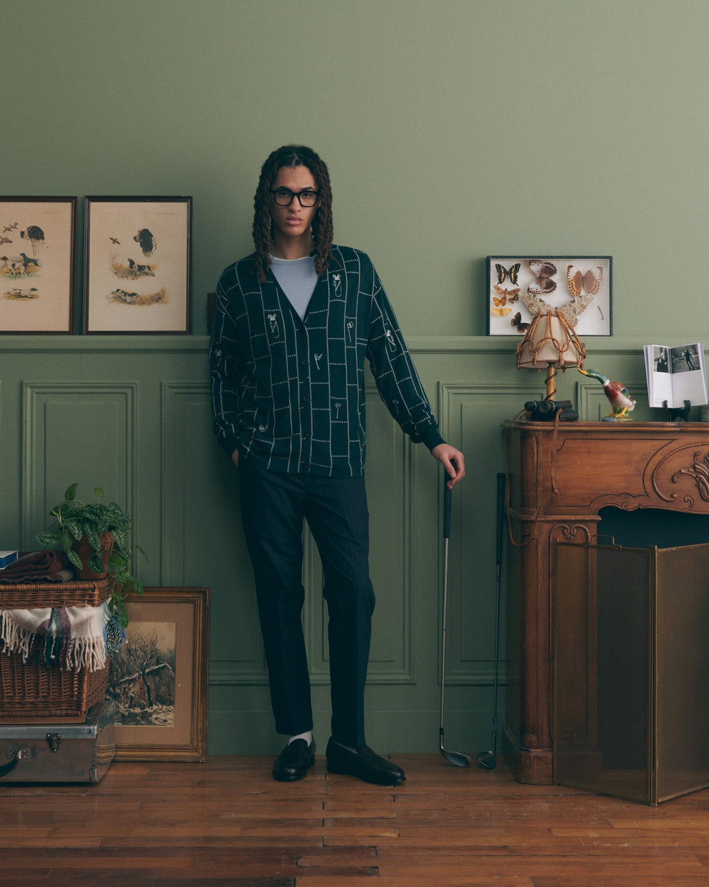 "Golf" Farrère Cardigan