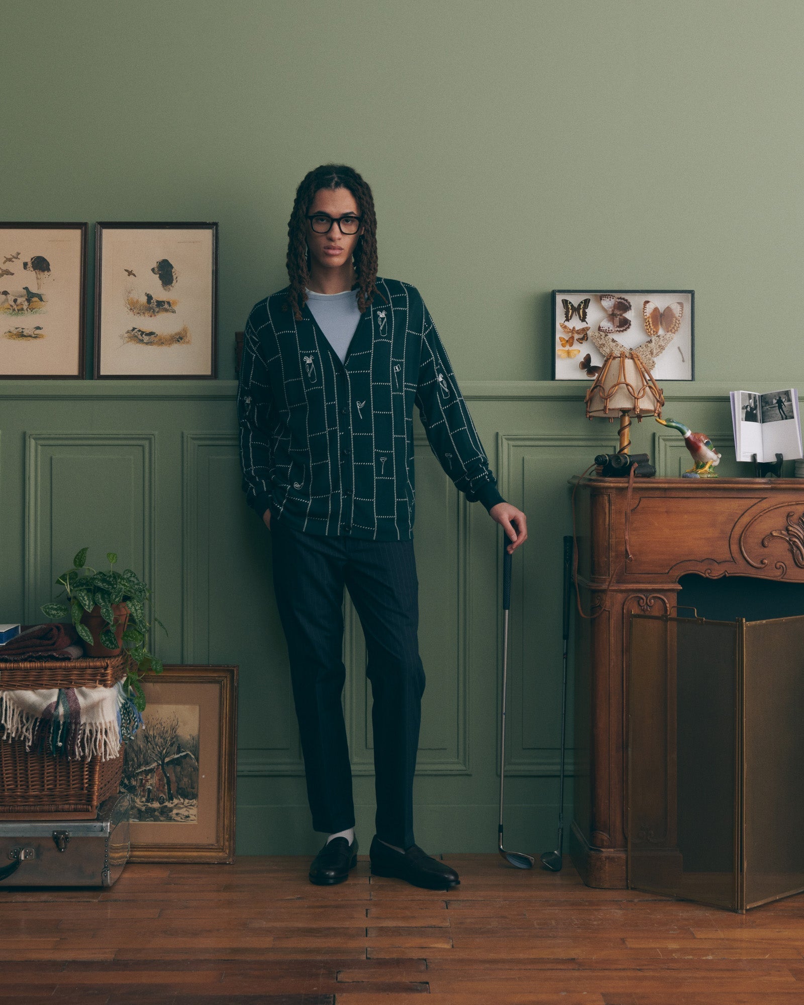 "Golf" Farrère Cardigan
