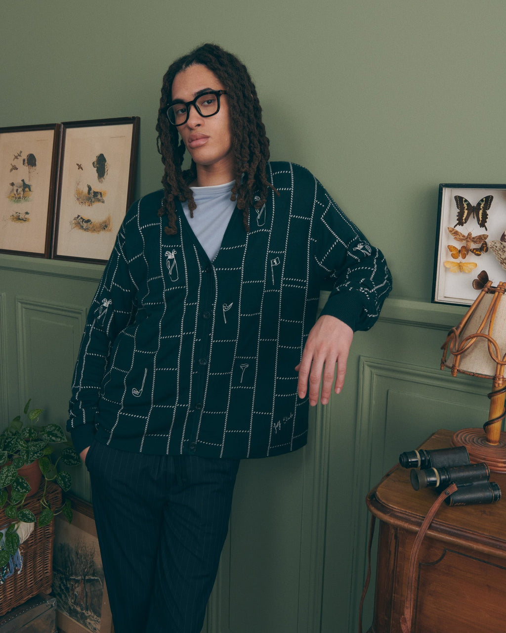 "Golf" Farrère Cardigan