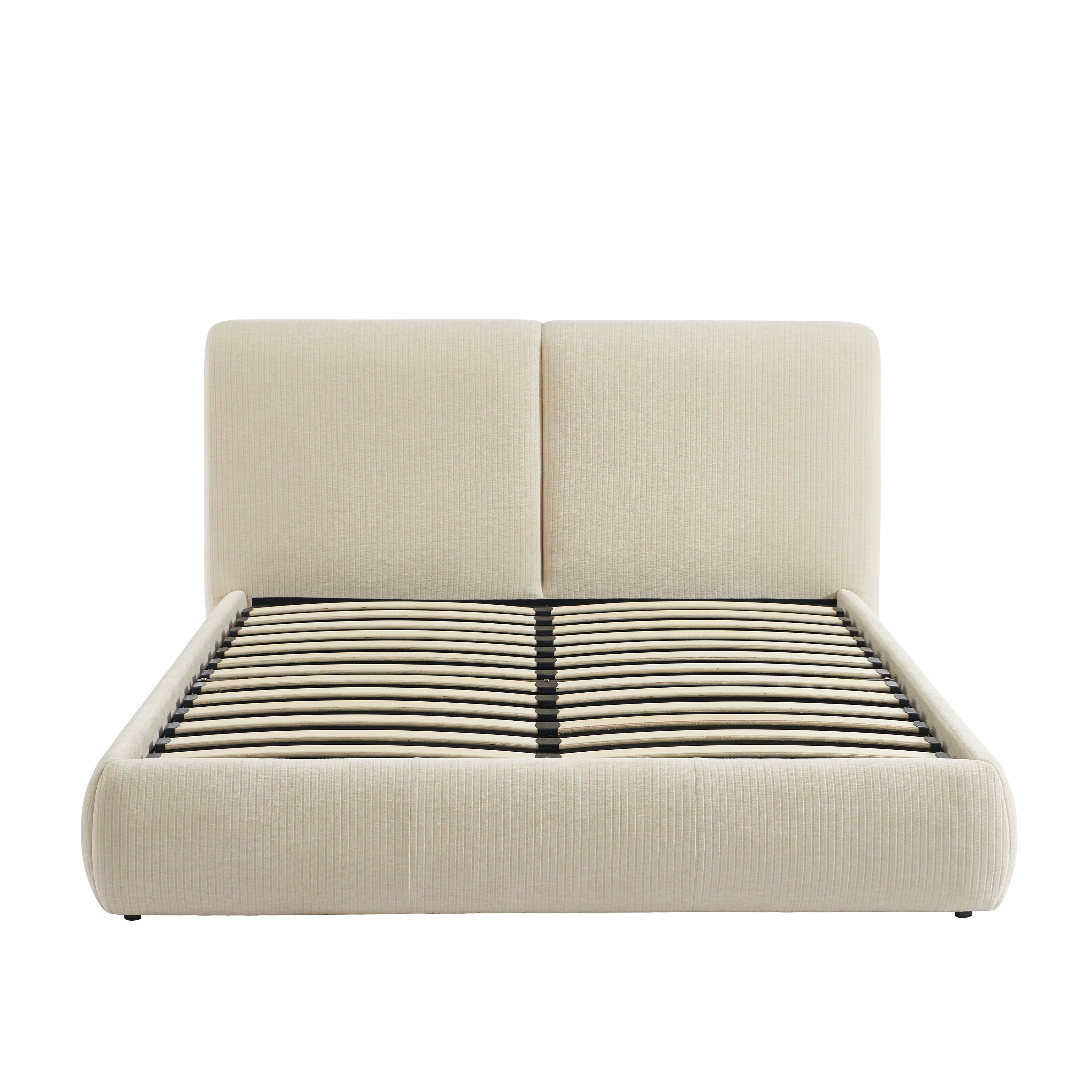 Yoka - Bed - Corduroy Velvet - Beige