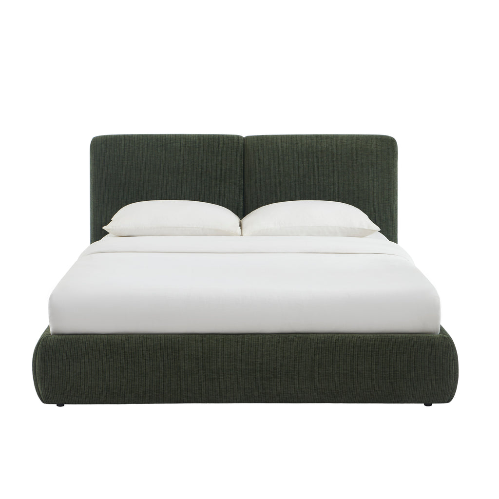 Yoka - Bed - Corduroy Velvet - Green