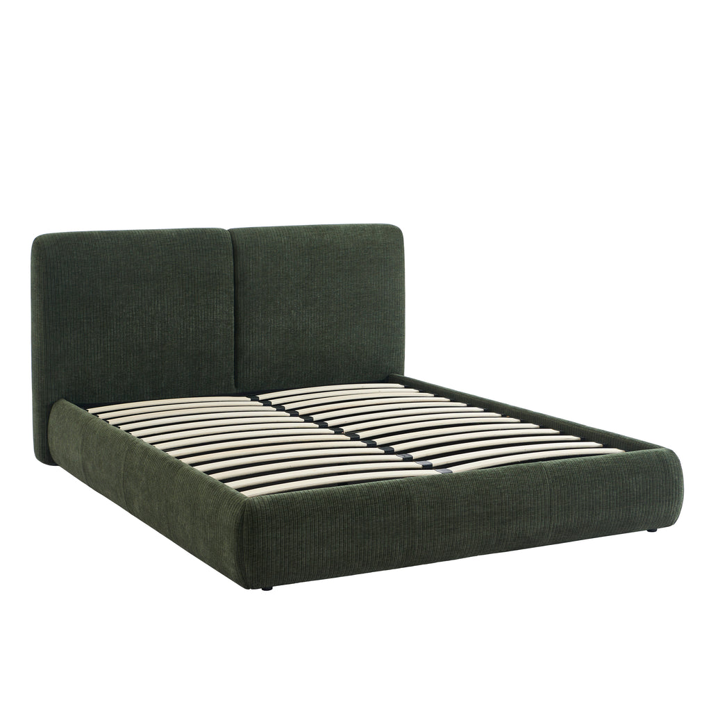 Yoka - Bed - Corduroy Velvet - Green