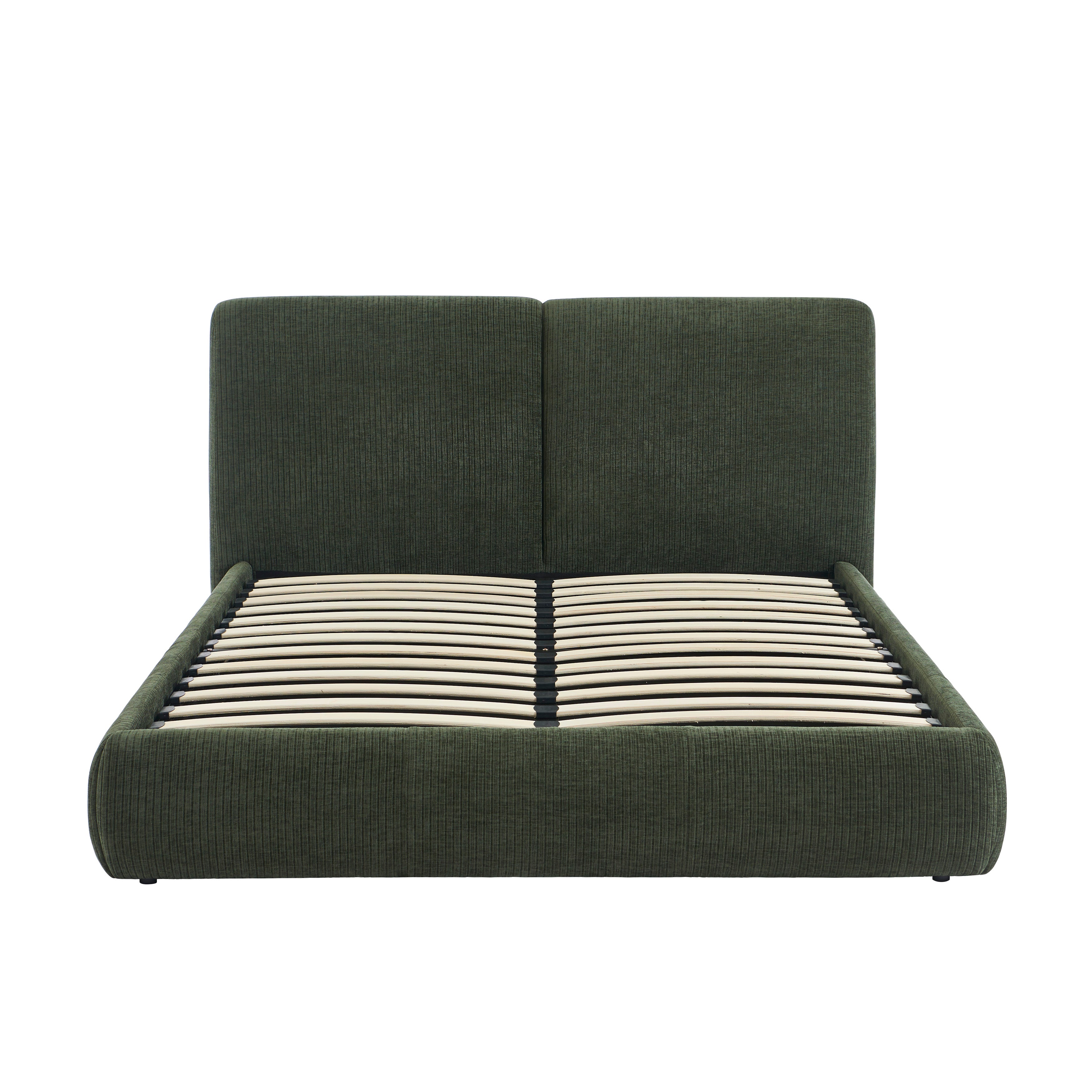 Yoka - Bed - Corduroy Velvet - Green