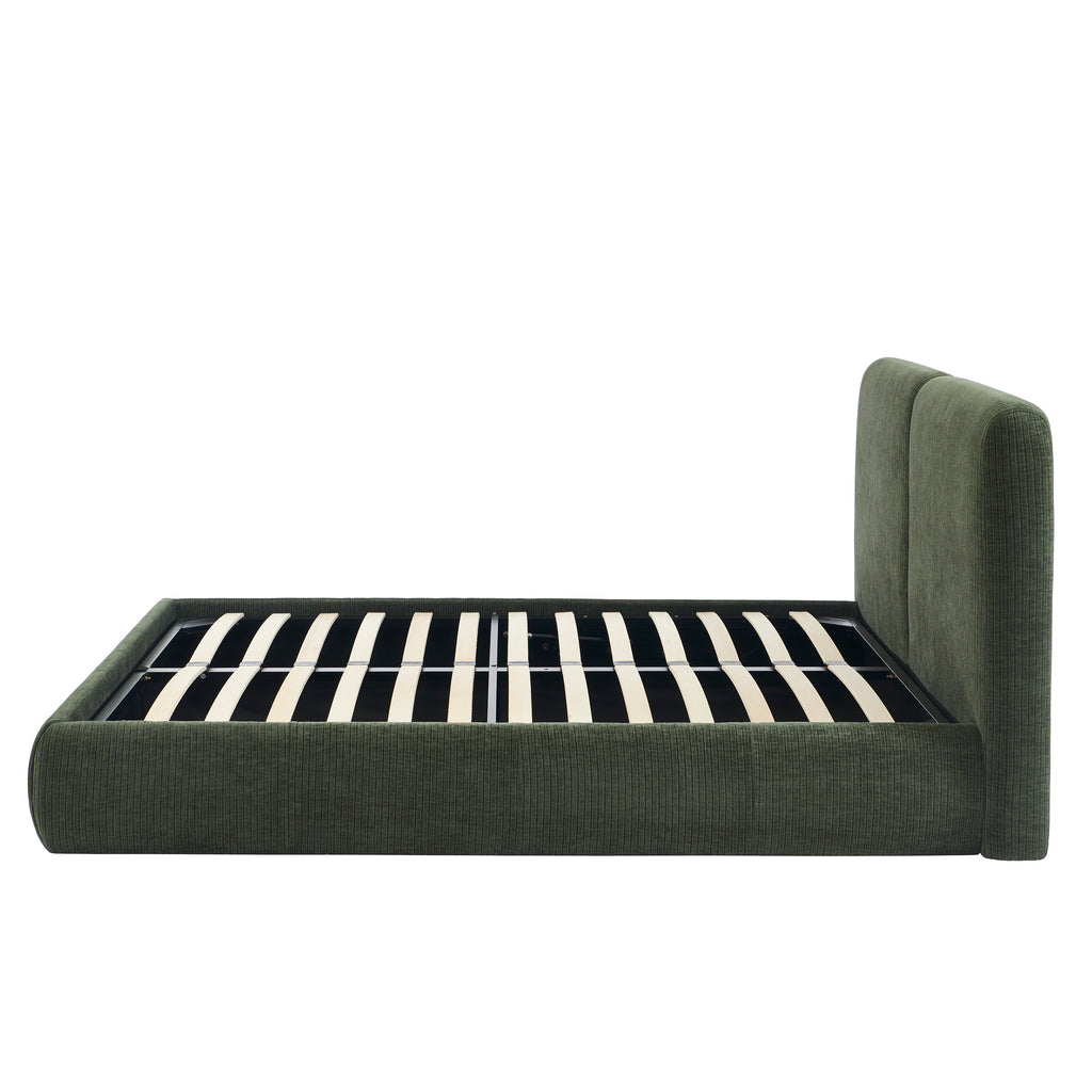 Yoka - Bed - Corduroy Velvet - Green