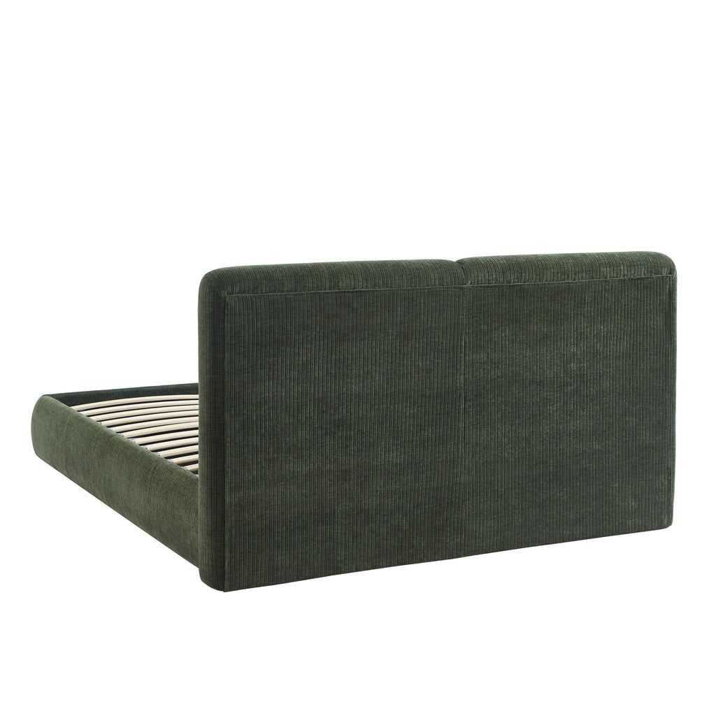 Yoka - Bed - Corduroy Velvet - Green