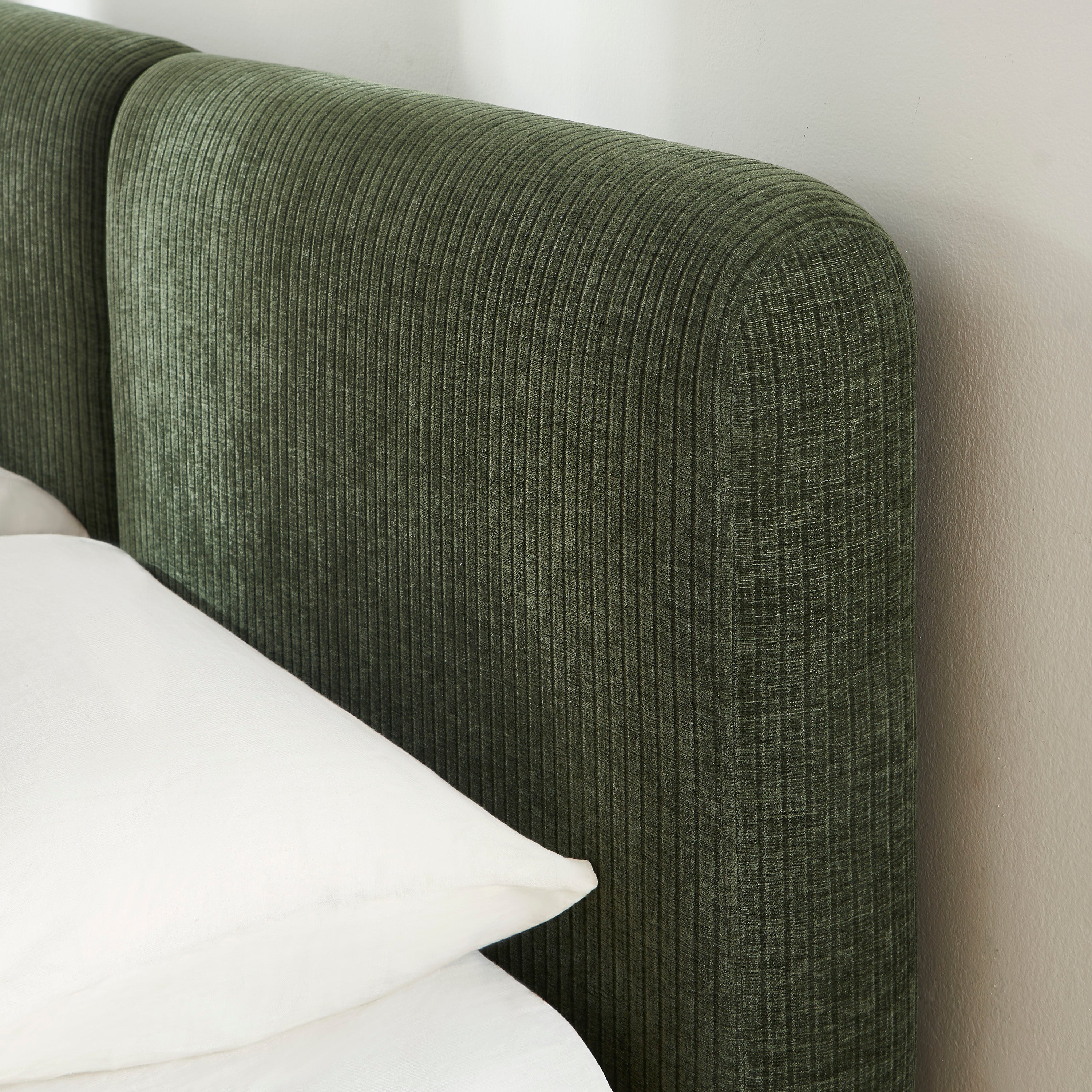 Yoka - Bed - Corduroy Velvet - Green