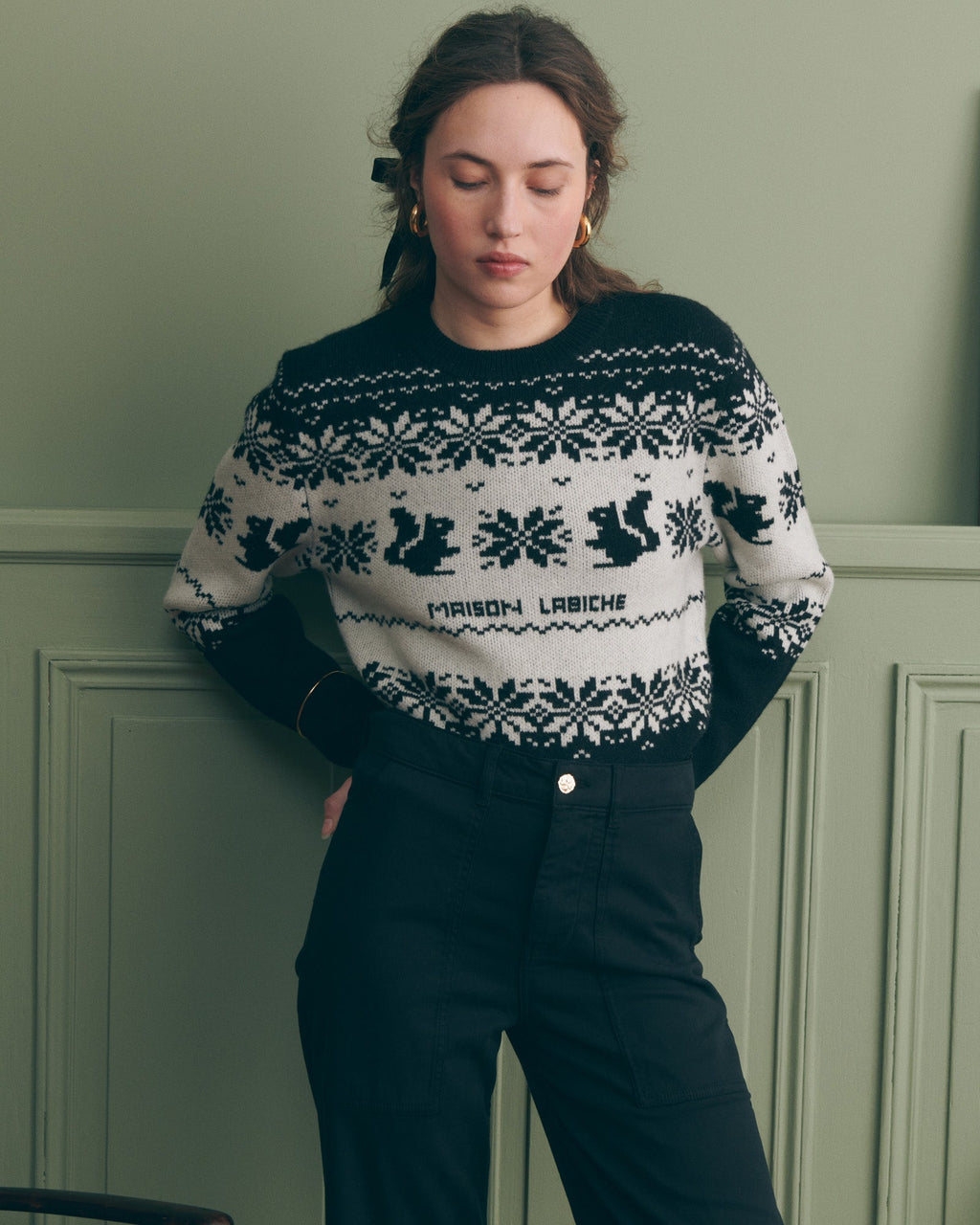 "Lyocell And Cotton" Chevreuil Trousers - Women