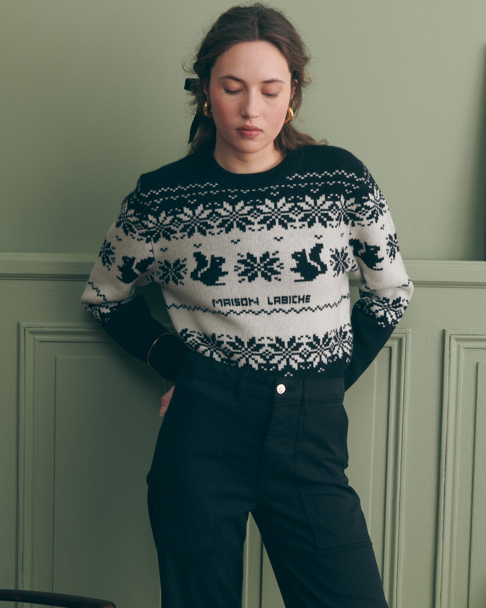 "Lyocell And Cotton" Chevreuil Trousers - Women