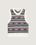 Pull "Jacquard Chiens" Lafay Merino Wool