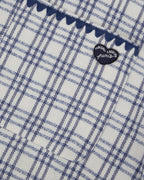 "Heart Patch" Minjoz Flannel Shirt