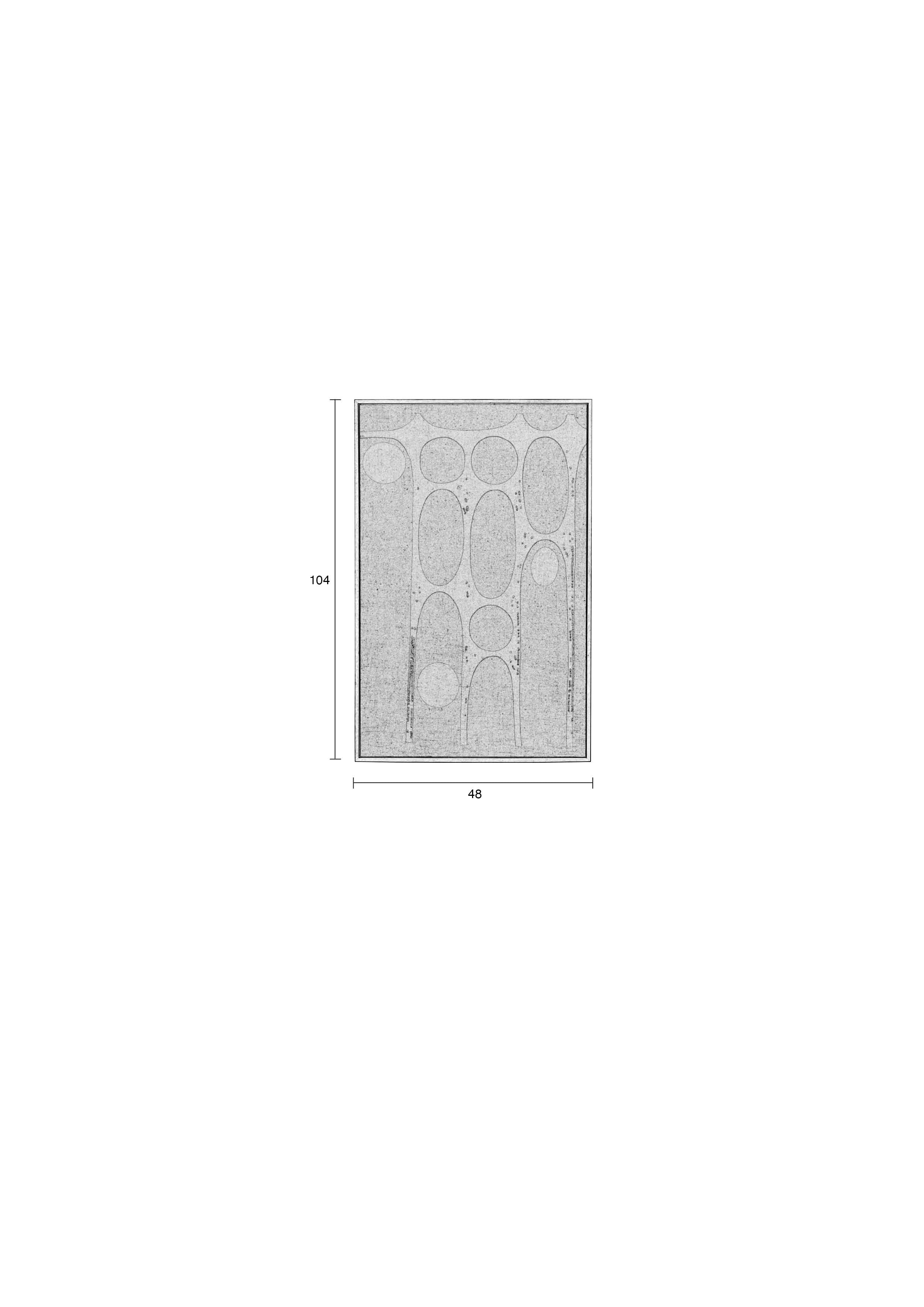 Galaxy Art - Wall Decoration - Cotton - Blue/Beige/Black
