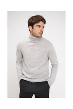 Pull Col Roule Zach - Gris Clair - Homme