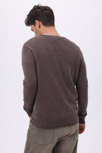 Col Rond Homme Zach - Marron Chine - Homme