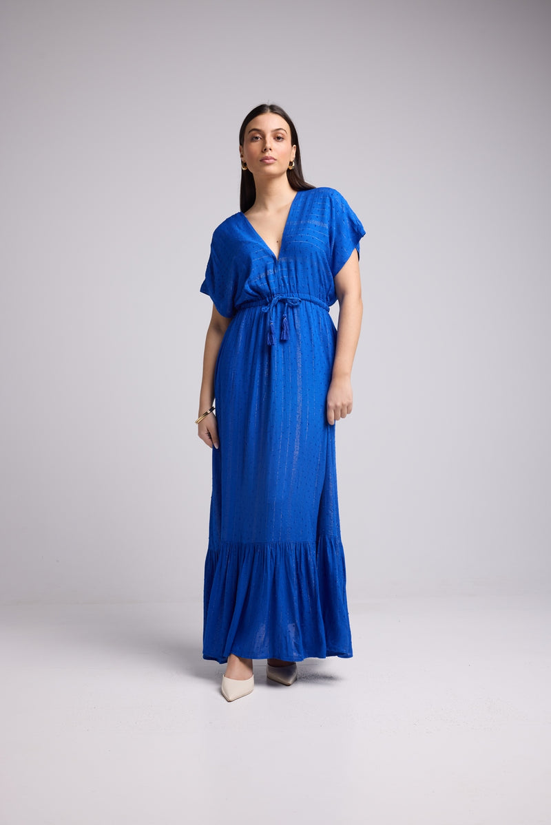 Robe Longue - Zaira - Bleu