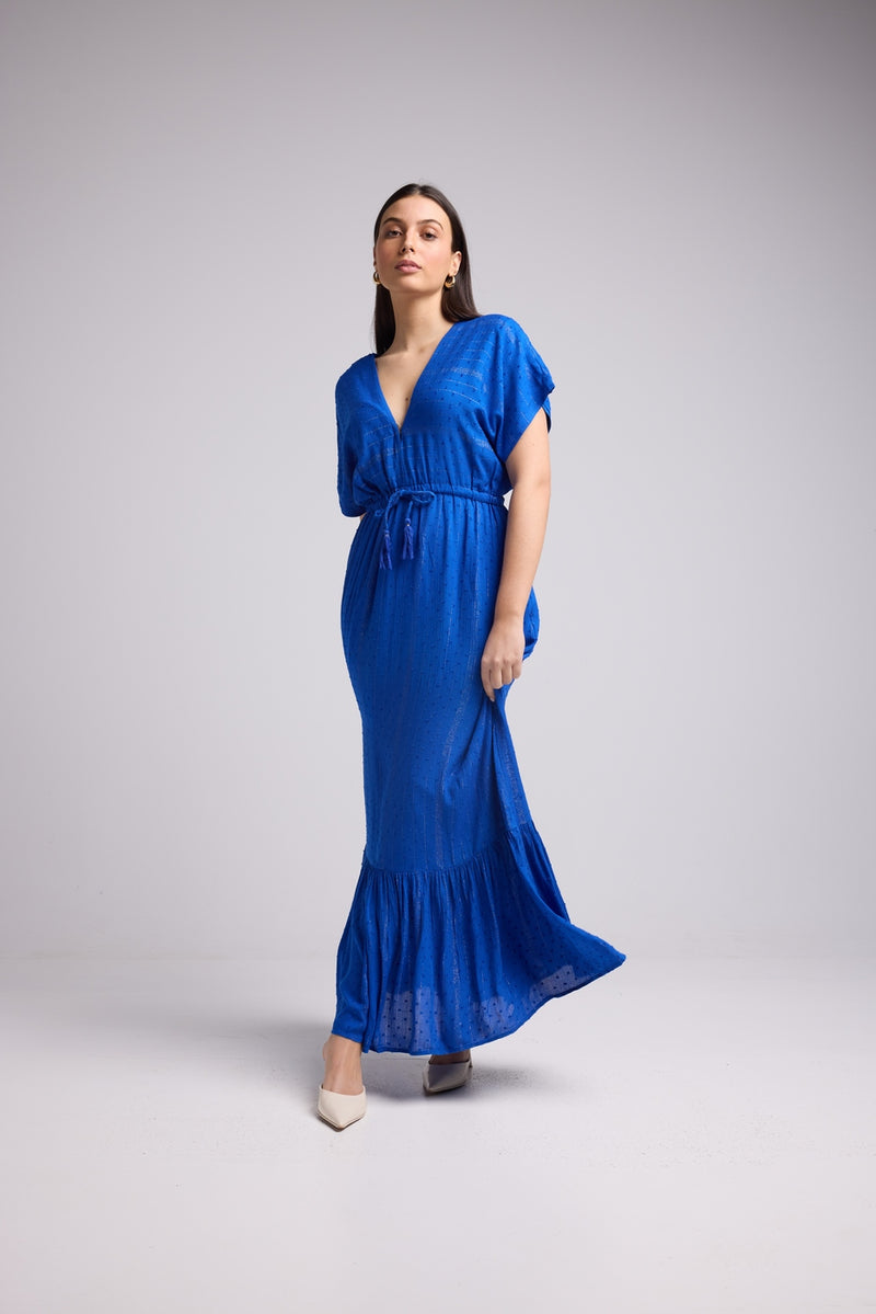 Robe Longue - Zaira - Bleu