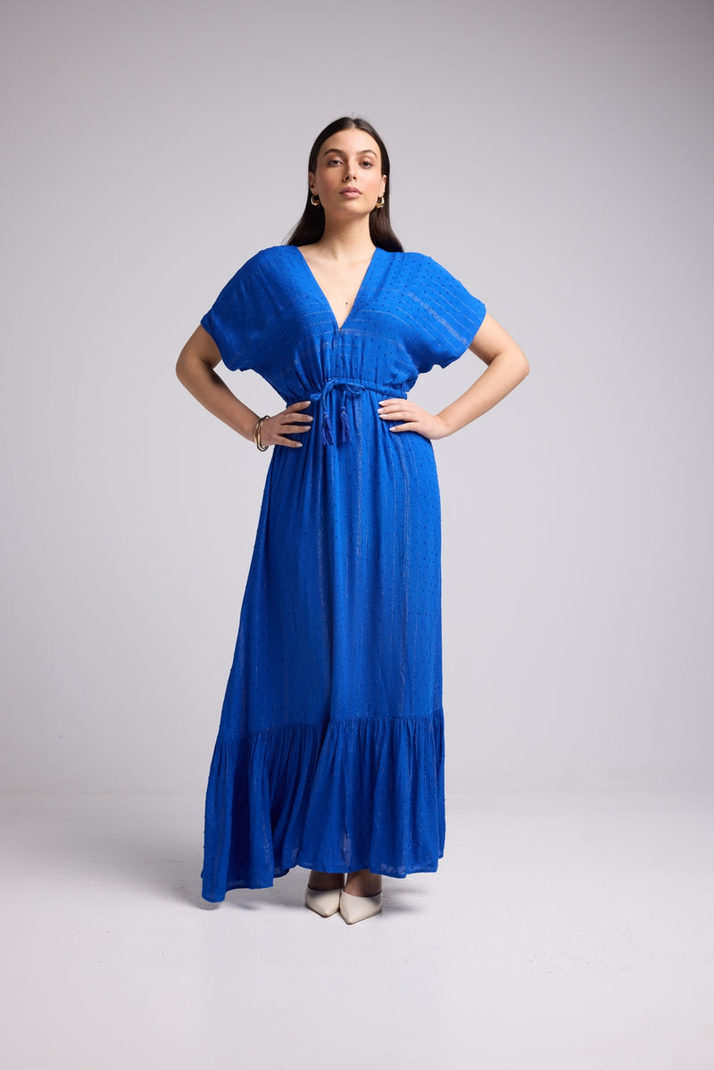 Robe Longue - Zaira - Bleu
