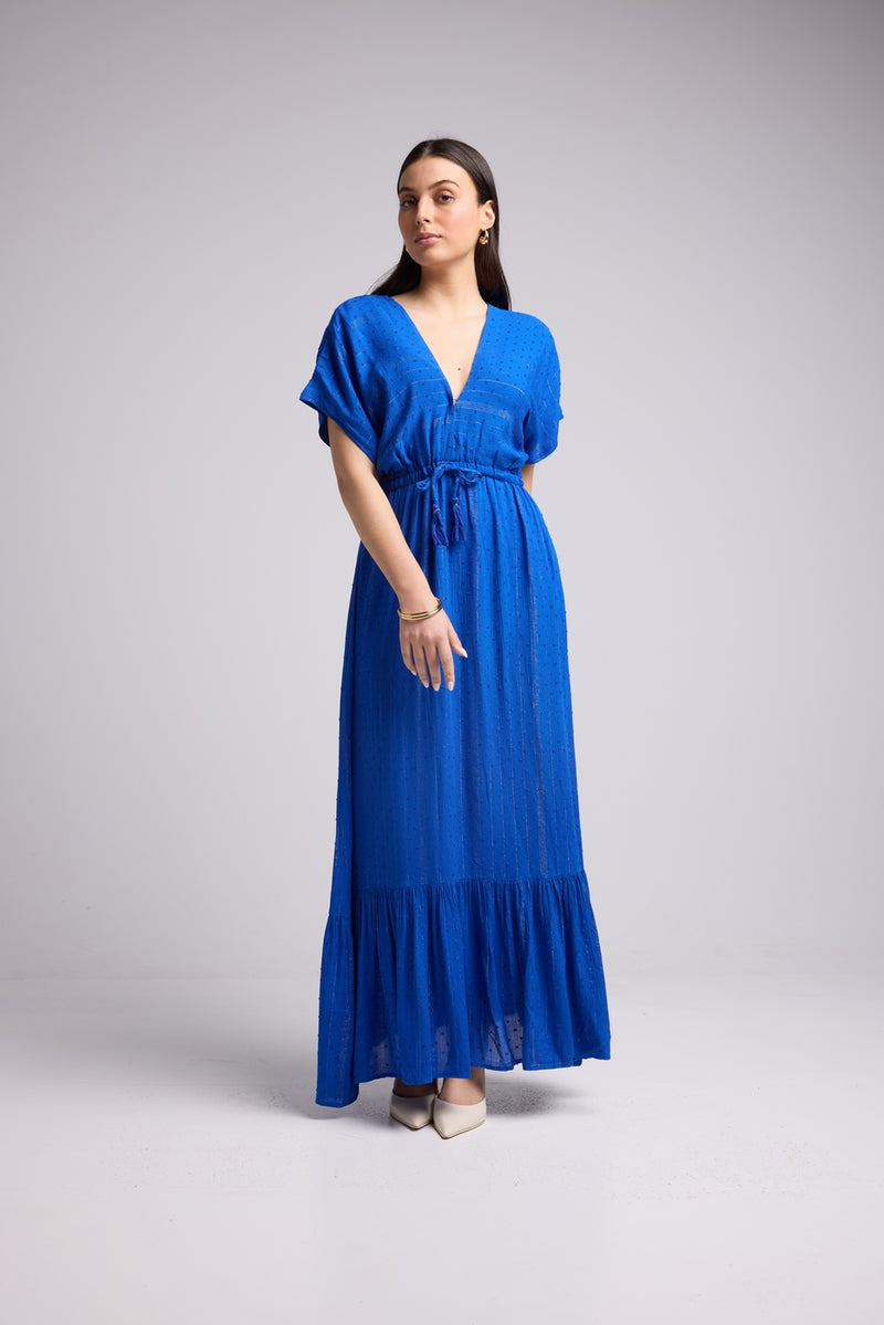 Robe Longue - Zaira - Bleu
