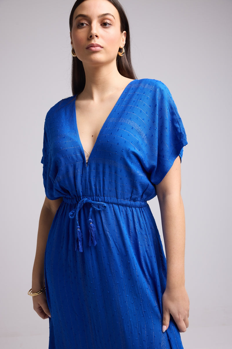 Robe Longue - Zaira - Bleu
