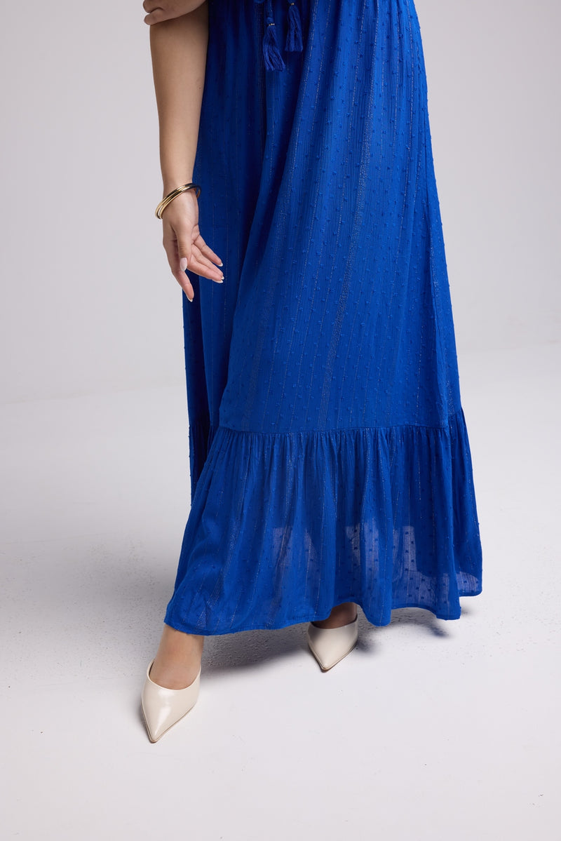 Robe Longue - Zaira - Bleu