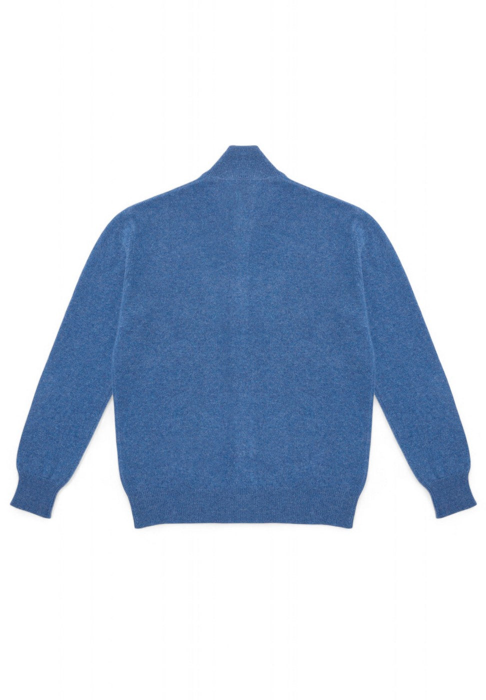 Gilet Zippe Col Montant Zamil - Bleu Jean