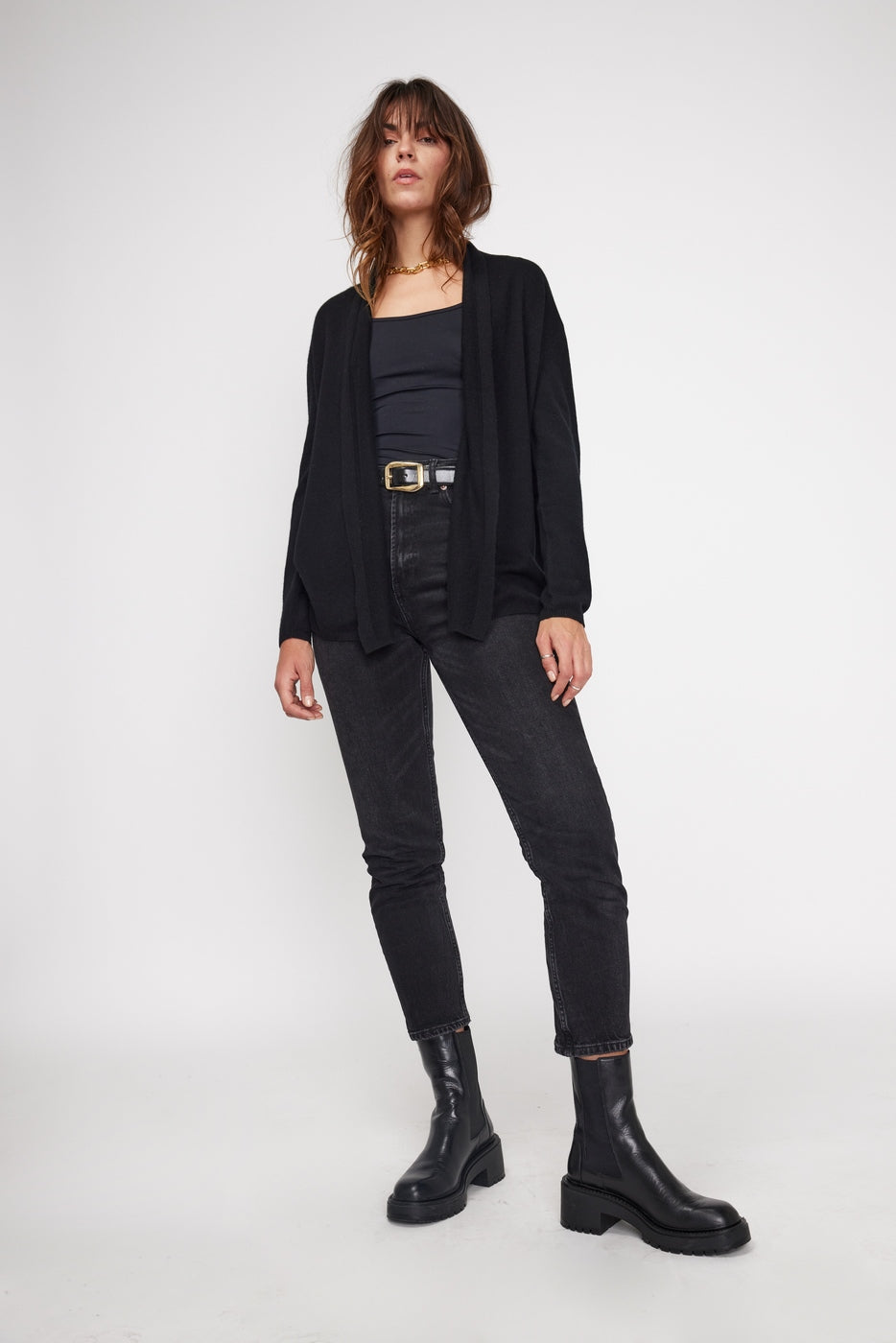 Gilet Tube Zassia - Noir - Femme