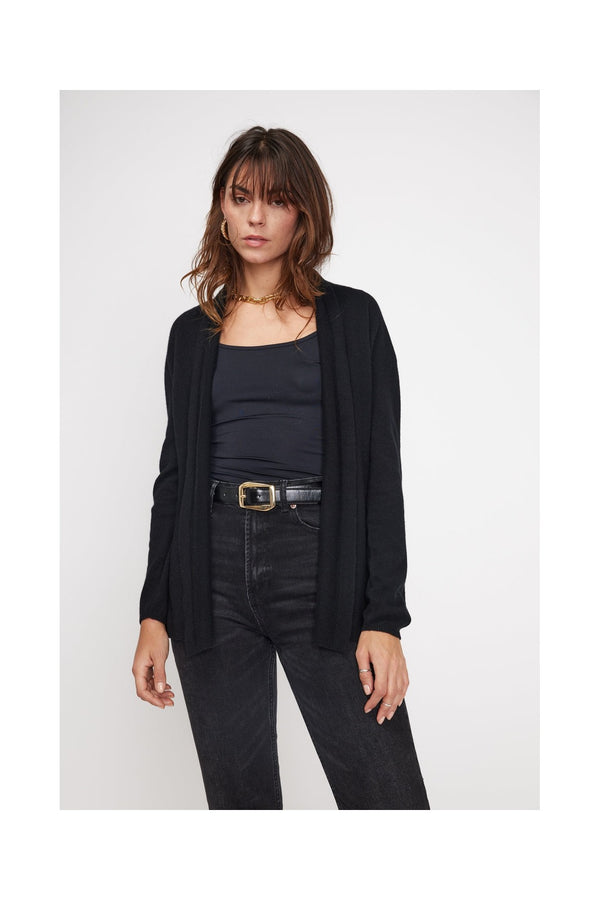Zassia Tube Cardigan - Black - Women