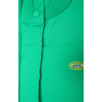 Short Puffer Jacket High Collar - Chlorophyll - Women