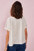 Camiseta Zazama - Crudo