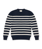 Pull Mariniere Zerol - Bleu Marine Blanc - Homme