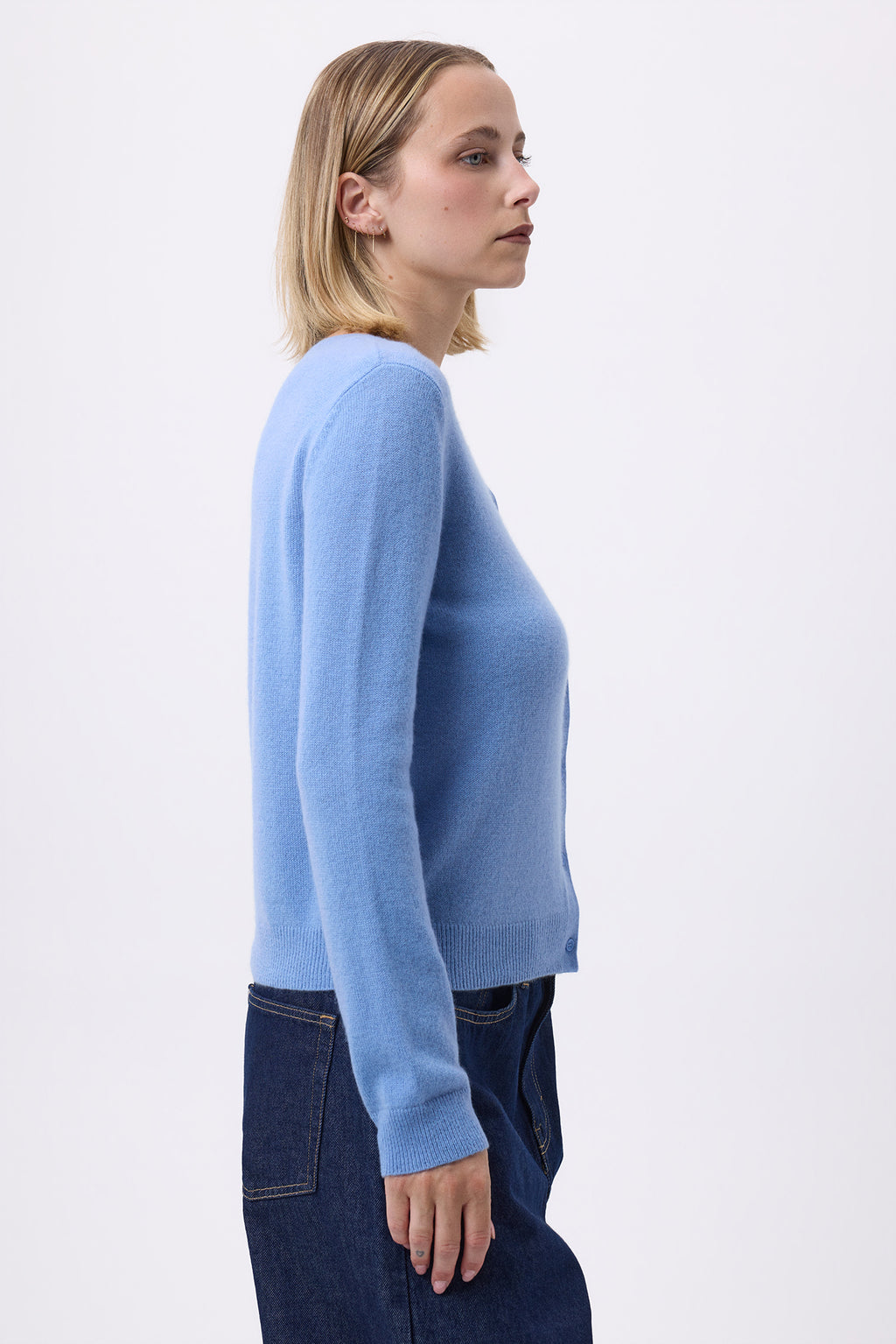 Women's Zika Crew-Neck Cardigan - Riviera - Women's