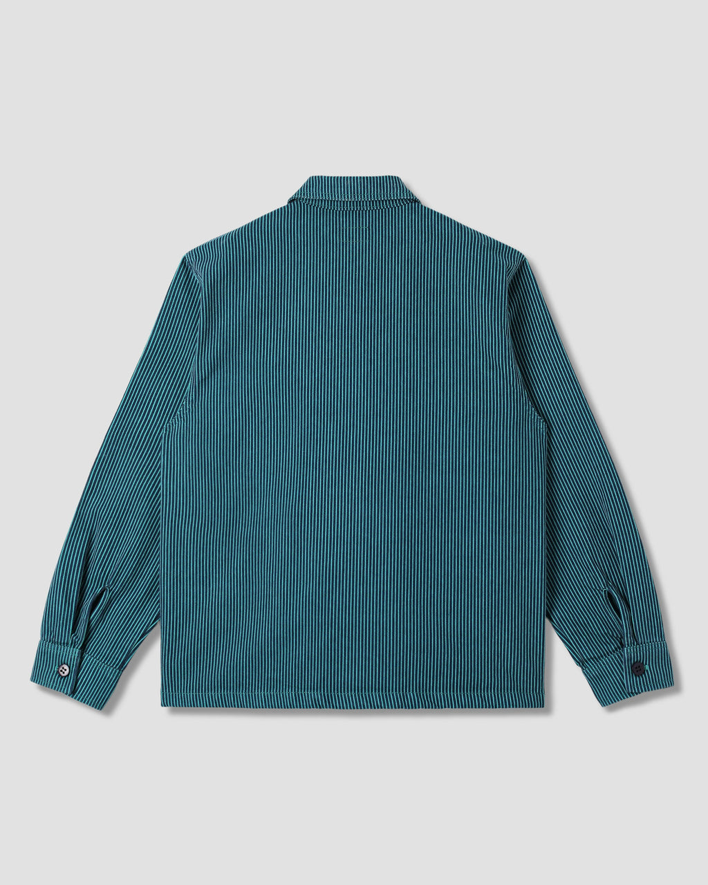 Camisa Zip - Blue/Teal Hickory