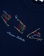 "Ski Dog" Grand Stag Wool Sweater