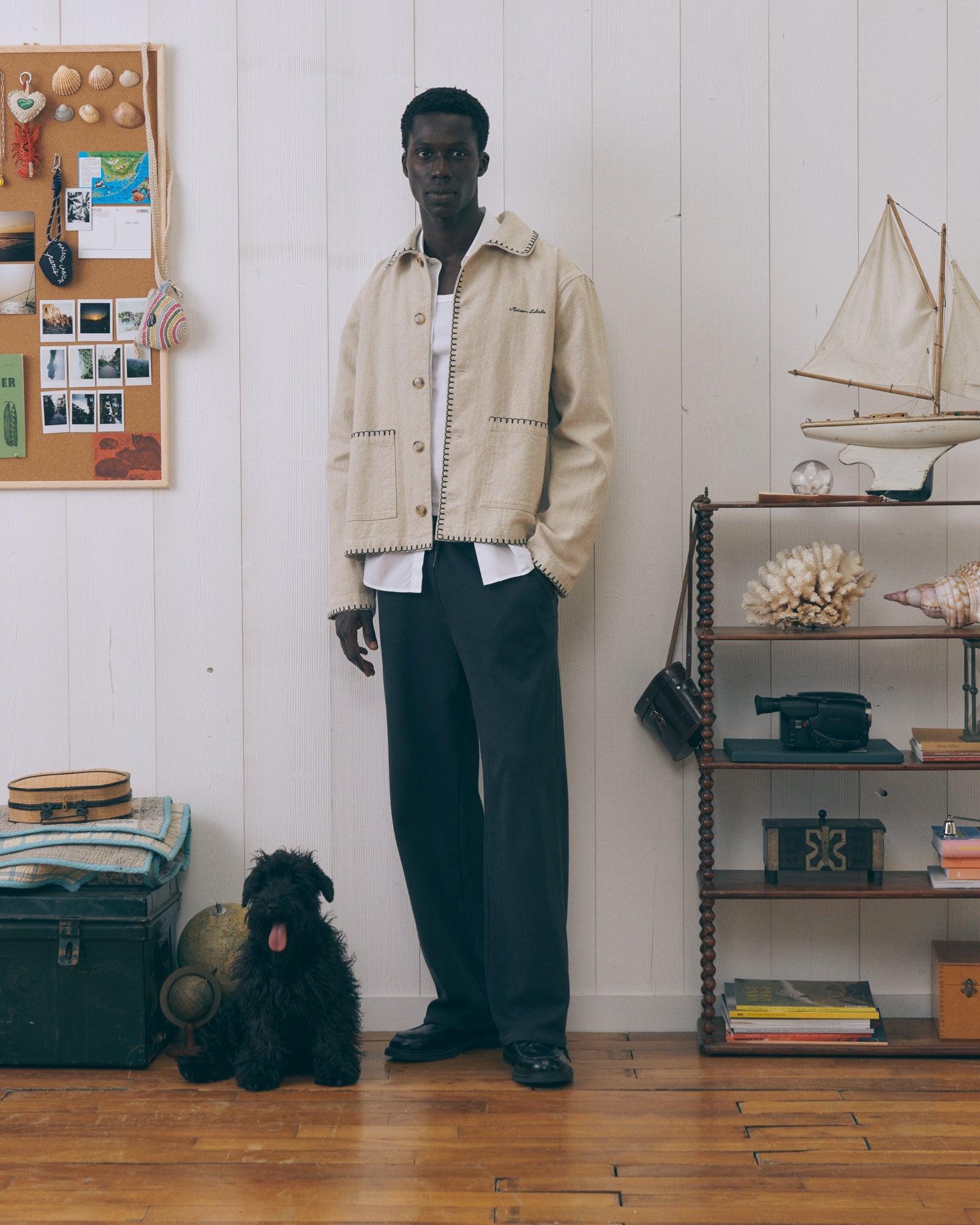Sailing Boat "Linen And Cotton" Lemonnier Jacket