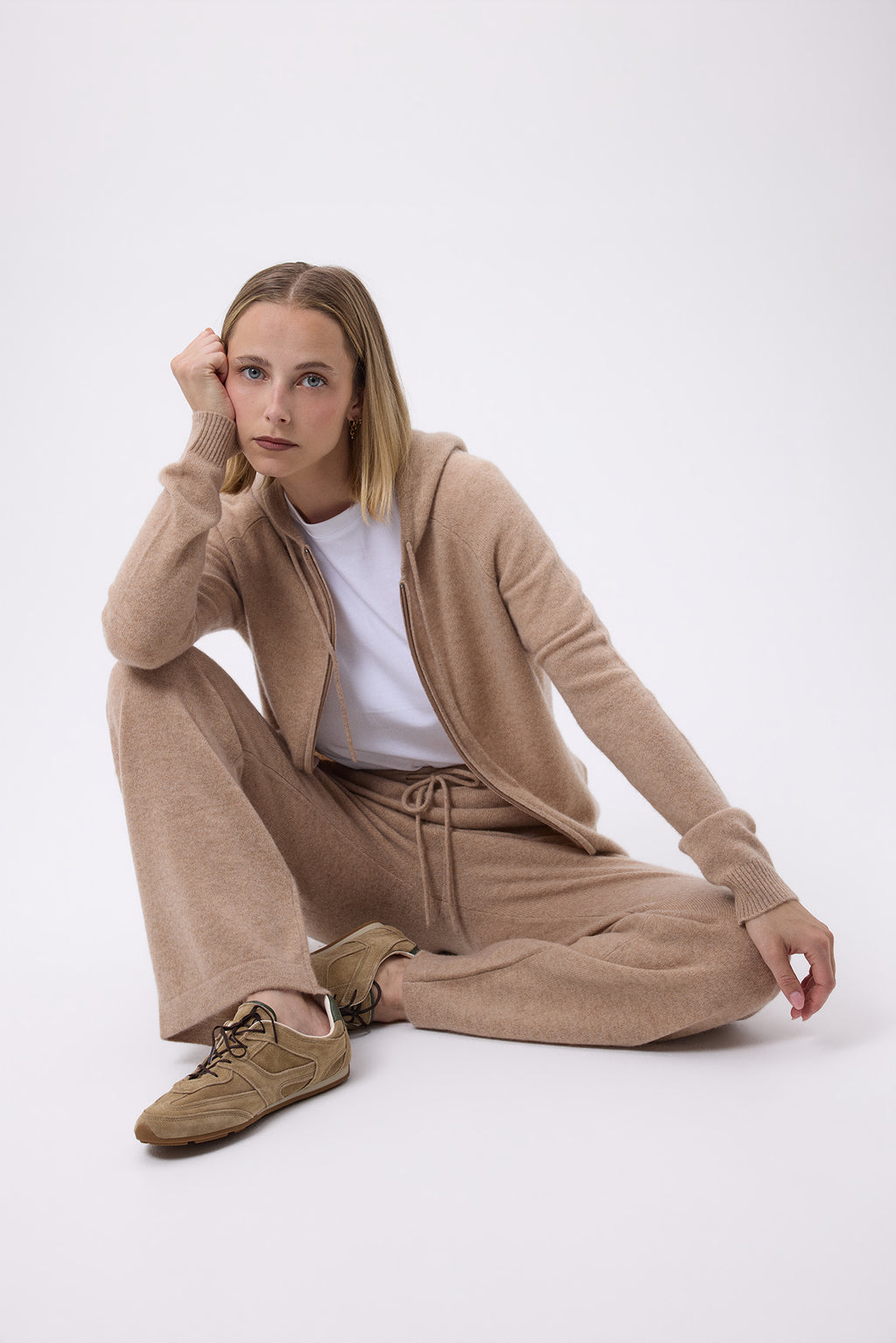 Zumba Trousers - Cream Beige - Women