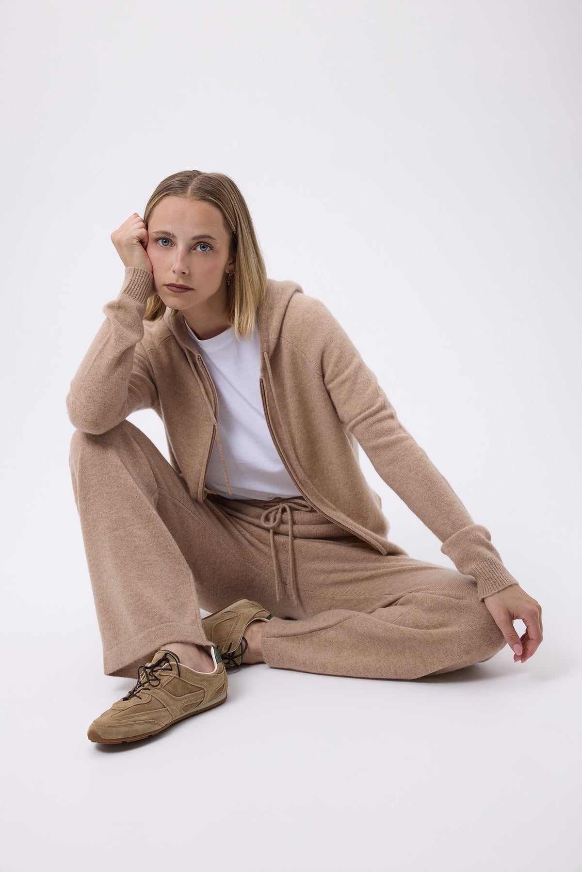 Zumba Trousers - Cream Beige - Women
