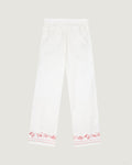Pantalon "Linen And Cotton" Shells Oudin