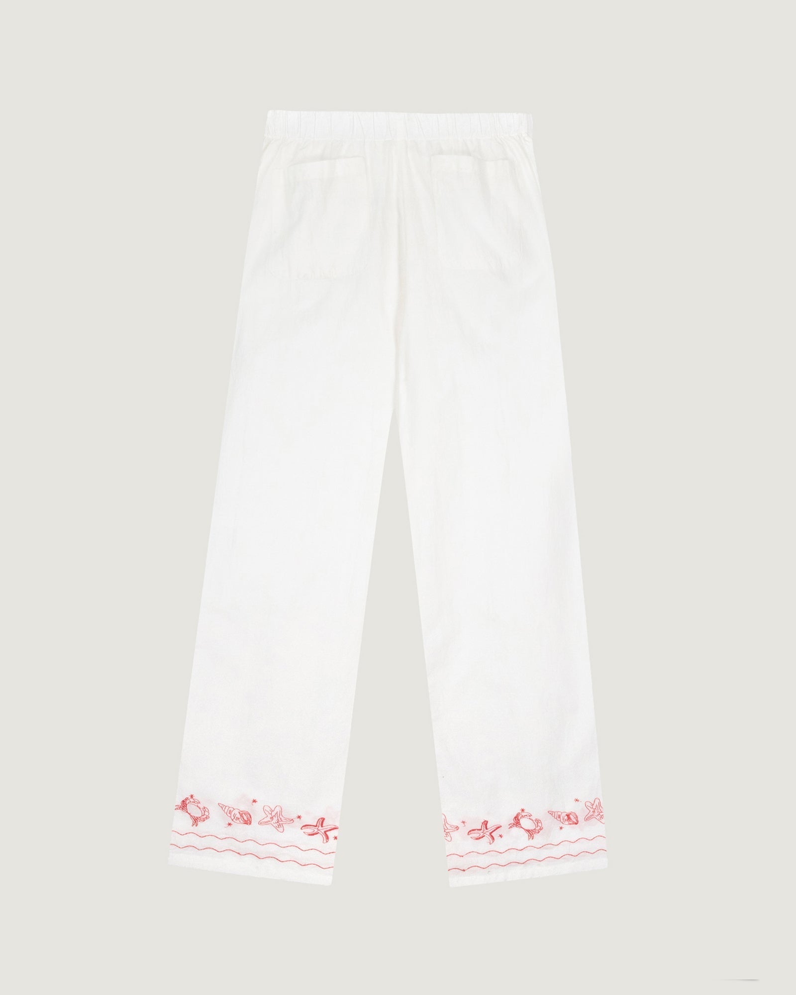 Pantalon "Linen And Cotton" Shells Oudin