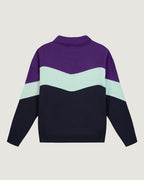 Sweatshirt "Patch Coeur" Placide Patchwork