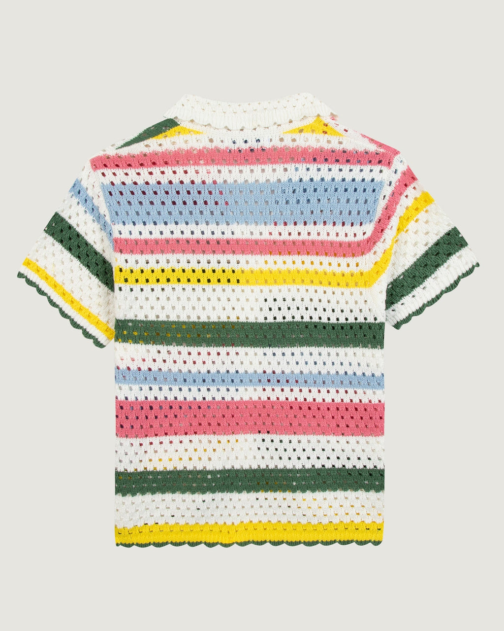 Souchier Heart Patch "Crochet" Shirt