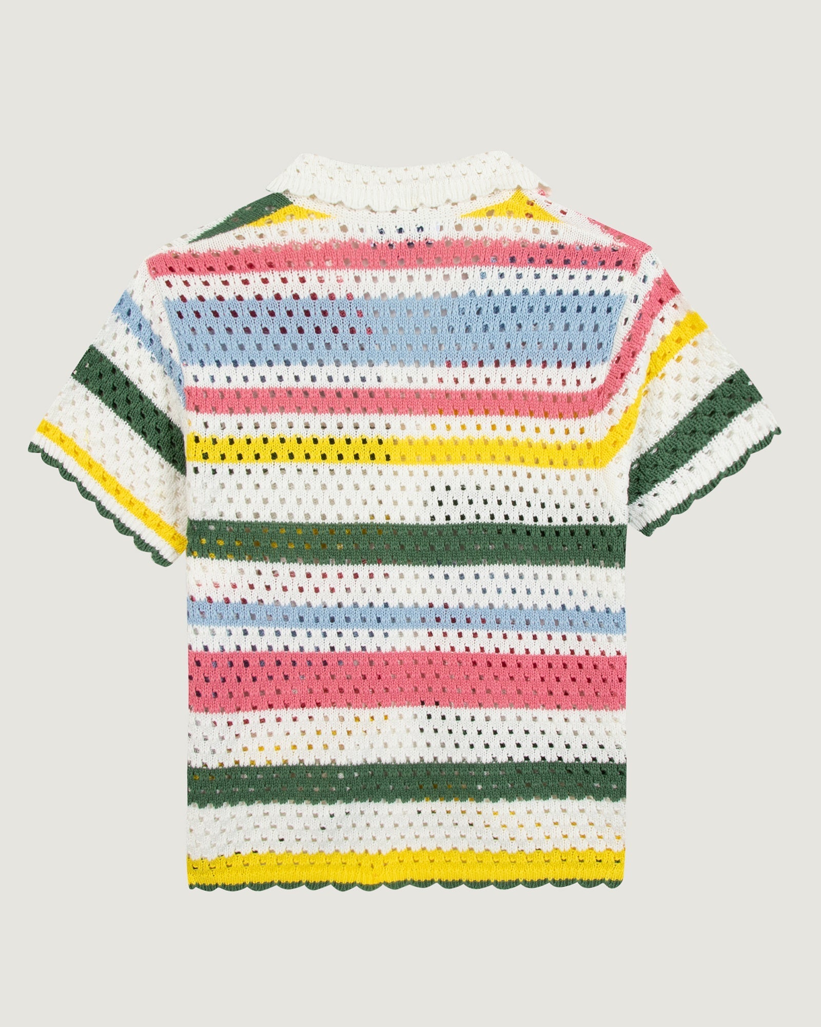 Souchier Heart Patch "Crochet" Shirt